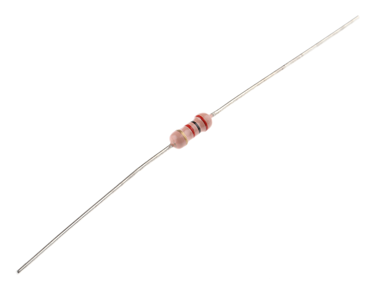 RS PRO 2kΩ Carbon Film Resistor 0.5W ±5%