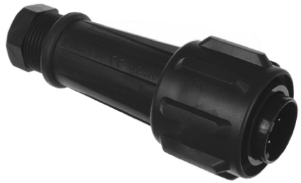 Bulgin Circular Connector, 7 Contacts, Cable, Standard Connector, Socket, Female, IP68, EXPlora EXP Series