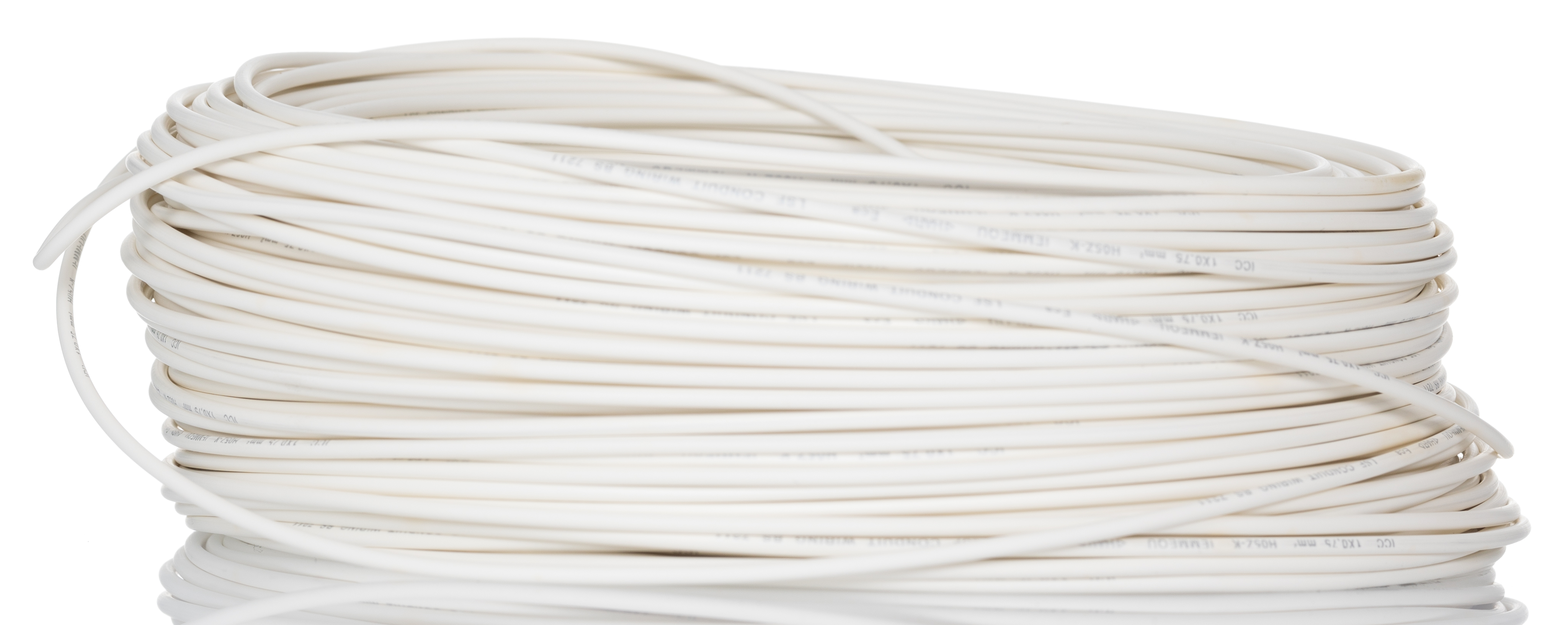 Lapp ÖLFLEX® H05Z-K 90° Series White 0.75 mm² Hook Up Wire, 18 AWG, 100m, 4725052