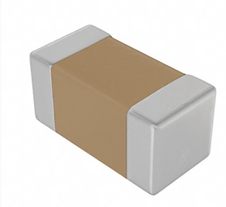 KEMET 100pF Multilayer Ceramic Capacitor MLCC, 100V dc V, ±5% , SMD