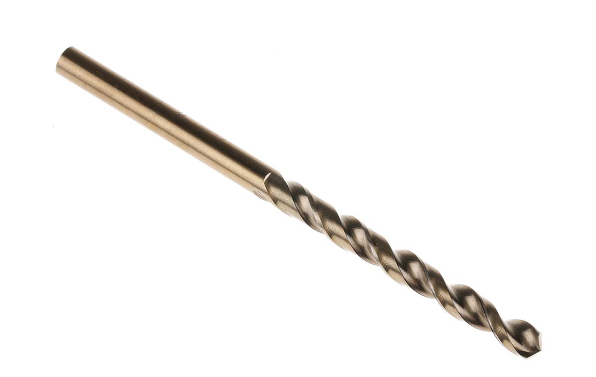 DeWALT DT49 Series HSCo Twist Drill Bit, 4.5mm Diameter, 80 mm Overall
