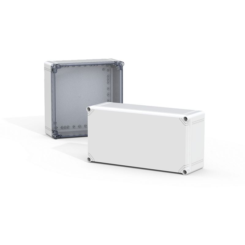 nVent HOFFMAN OABP Series ABS Terminal Box, IP66, IP67, Viewing Window, 300 mm x 300 mm x 132mm