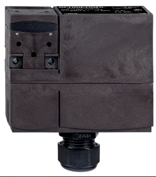 Schmersal AZM 170 Series Solenoid Interlock Switch, Power to Lock, Power to Unlock, 24V ac/dc, 1NC/1NO, Actuator