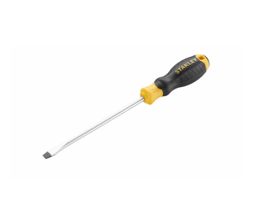 Stanley Flared Insulated Screwdriver, 6.5 mm Tip, 150 mm Blade, 332 mm Overall