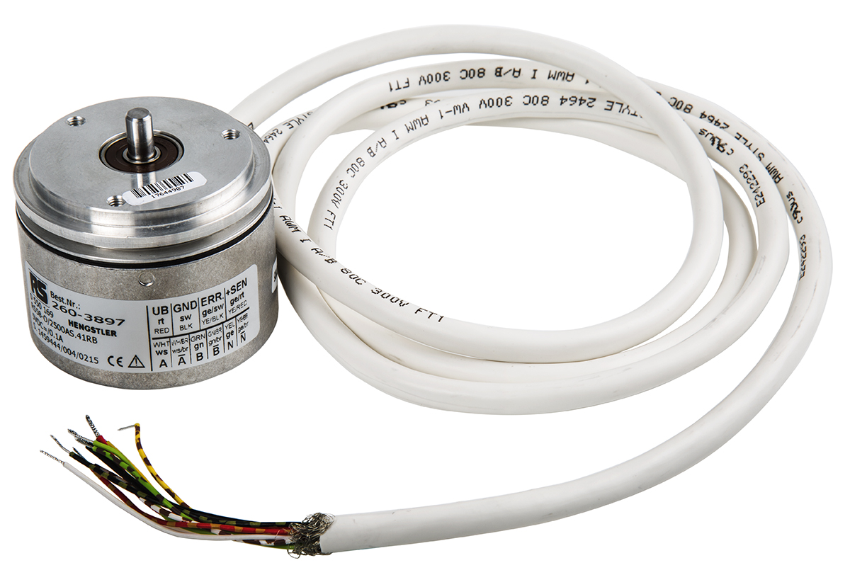 Hengstler RI58-O Series Incremental Incremental Encoder, 2500 ppr, RS422 Signal