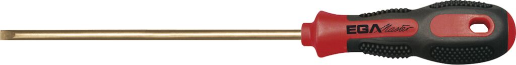 Ega-Master Slotted  Screwdriver, 3 mm Tip, 50 mm Blade, 125 mm Overall