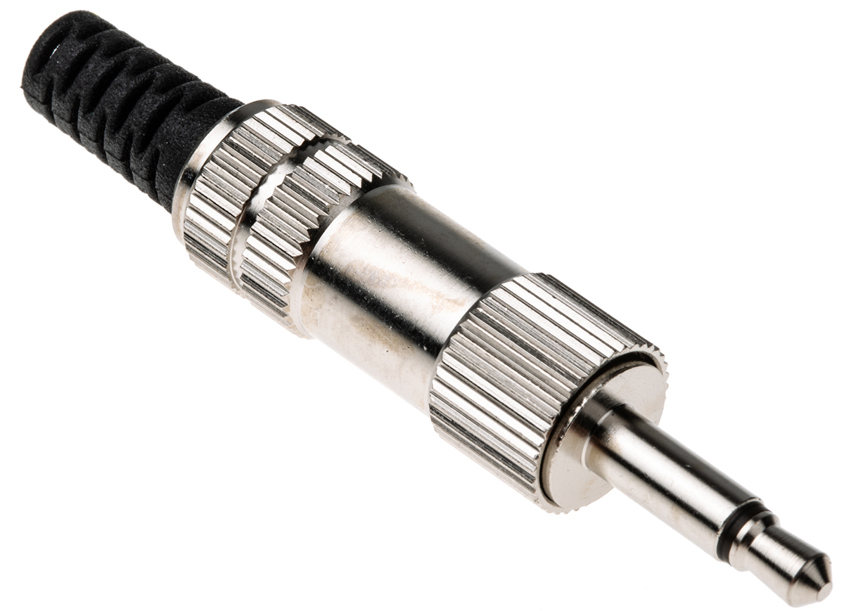 Lumberg Jack Connector Cable Mount Mono Plug, 2Pole 1A