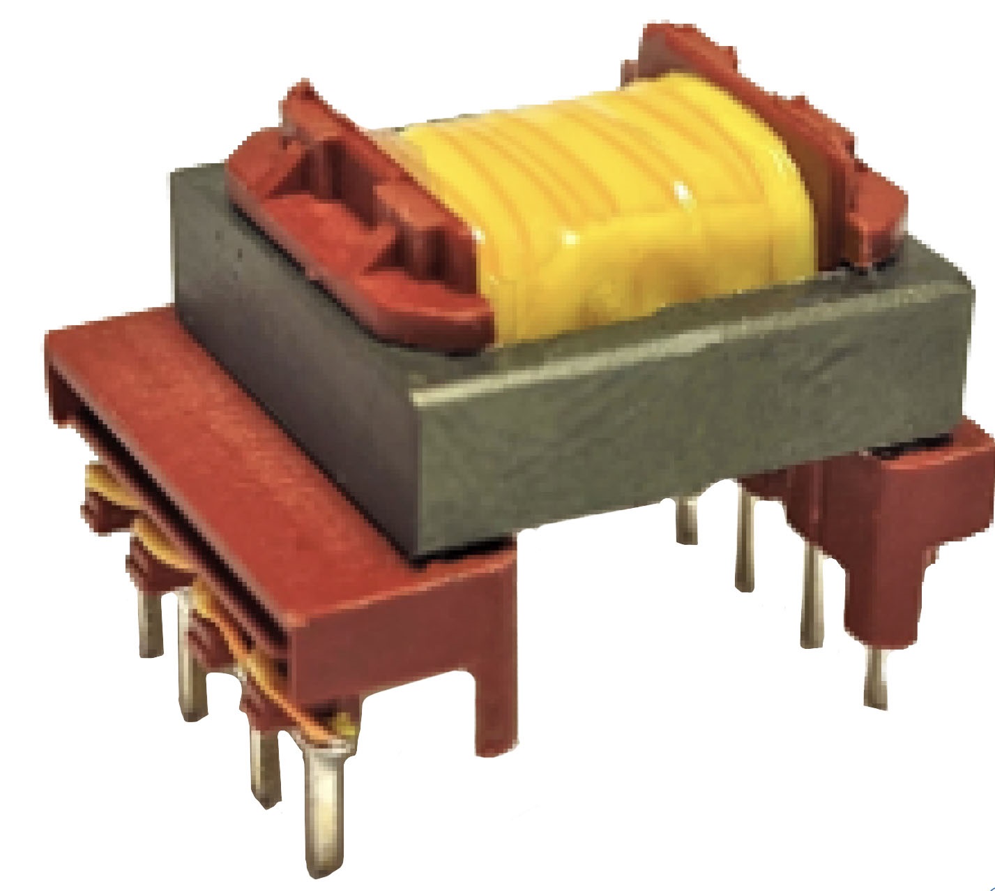 2 Output 9W Flyback SMPS Transformer, 85 → 265V ac, 12V, 890μH