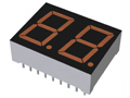 LBP-602DK2 ROHM 2 Digit LED LED Display, CC Orange 250 mcd RH DP 14.3mm