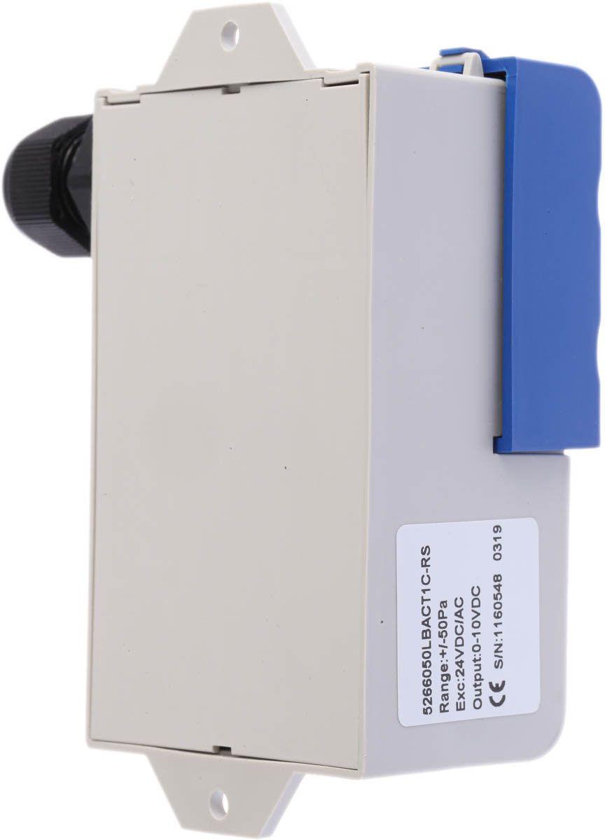 Gems Sensors Pressure Sensor, -50Pa Min, 50Pa Max, Analogue Output, Differential Reading