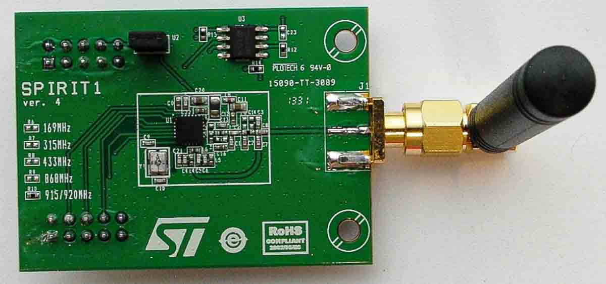 STMicroelectronics Low Data Rate Transceiver Daughterboard IKR002V5D Daughter Board for RF Wireless Applications