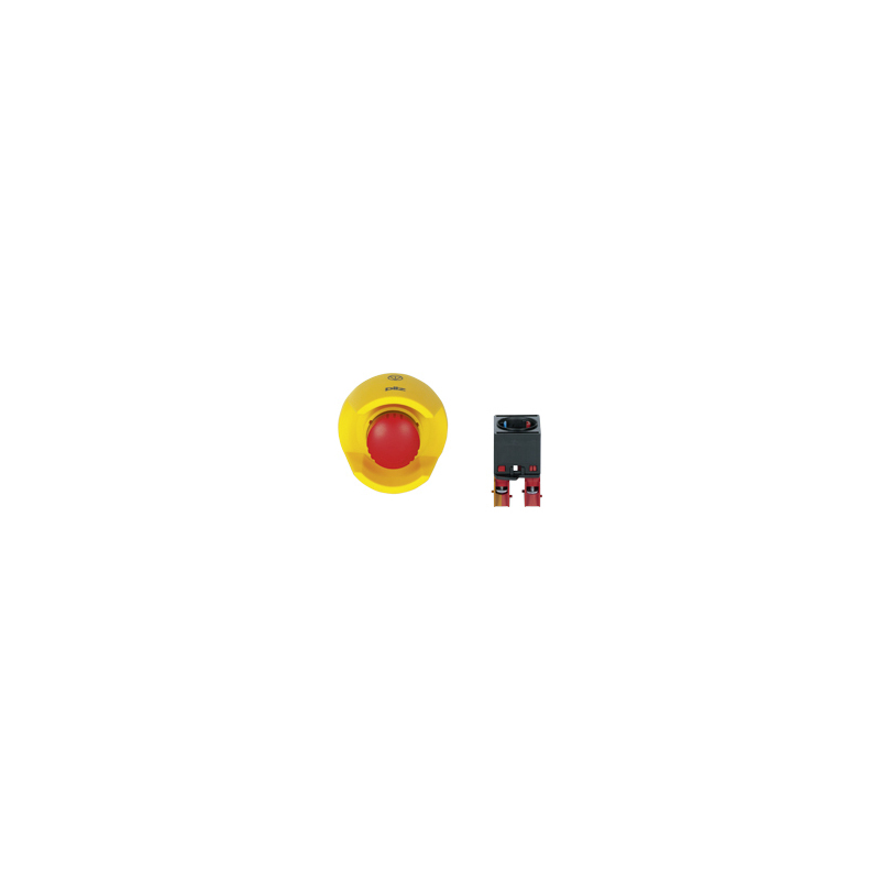 Pilz 400 Series Emergency Stop Push Button, 67mm Cutout, DPST