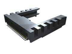 Samtec MB1 Series Female Edge Connector, Surface Mount, 20-Contacts, 1mm Pitch, 1-Row, Solder Termination