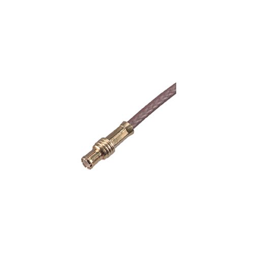 Huber+Suhner 11_MCX Series Plug Cable Mount Coaxial PCB Connector, 50Ω, Crimp Termination, Straight Body