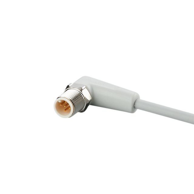 ifm electronic Male 5 way M12 to Female 5 way M12 Communication Cable, 2 m