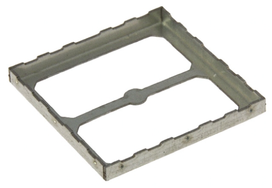 Wurth Elektronik Tin Plated Steel PCB Enclosure, 51 x 51 x 3mm