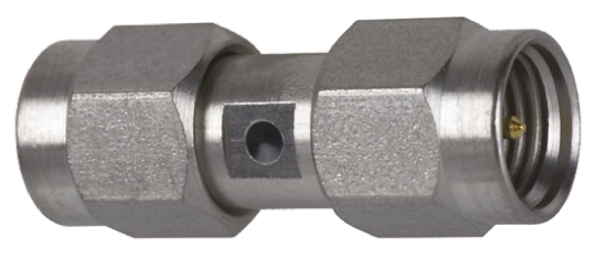 TE Connectivity Straight 50Ω RF Adapter SMA Plug to SMA Plug 18GHz