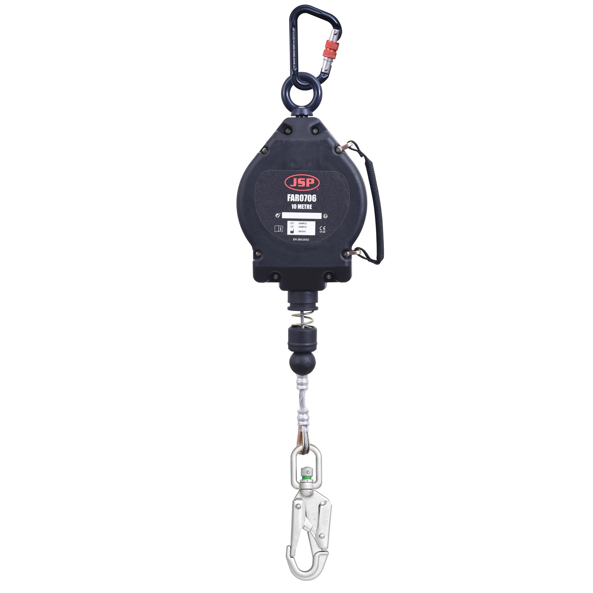 JSP Self Retracting Lifeline Plastic Single