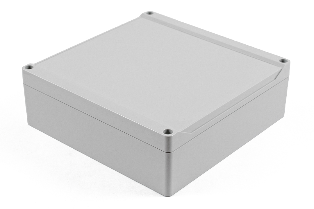 Hammond 1555 Series ABS Enclosure, IP66, 7.1 x 7.1 x 2.36in