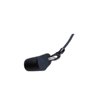 Amphenol Limited 390 Receptacle Dust Cap, Shell Size 10mm IP68 Rated, with Black Zinc Nickle Finish, Silicone Rubber