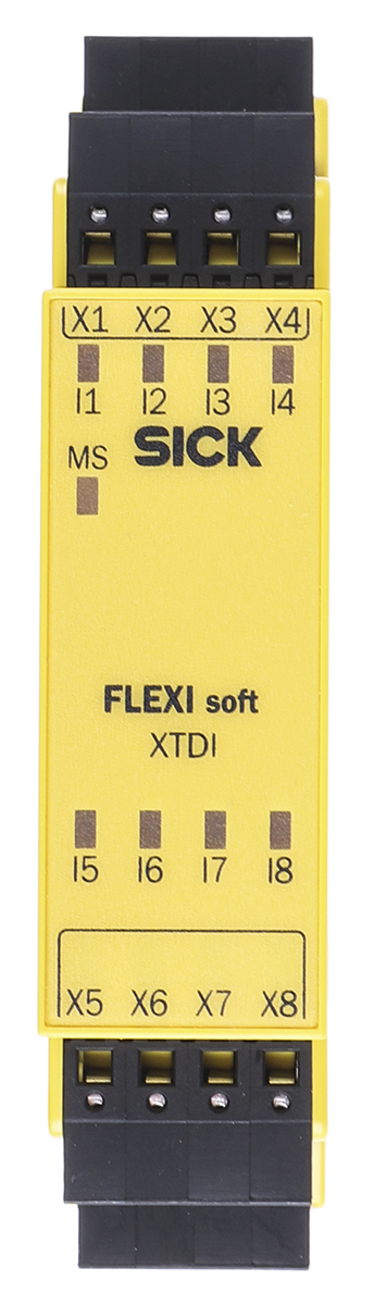 SICK Flexi Soft Series Input Module, 8 Inputs, , 0 Outputs, 24 V dc