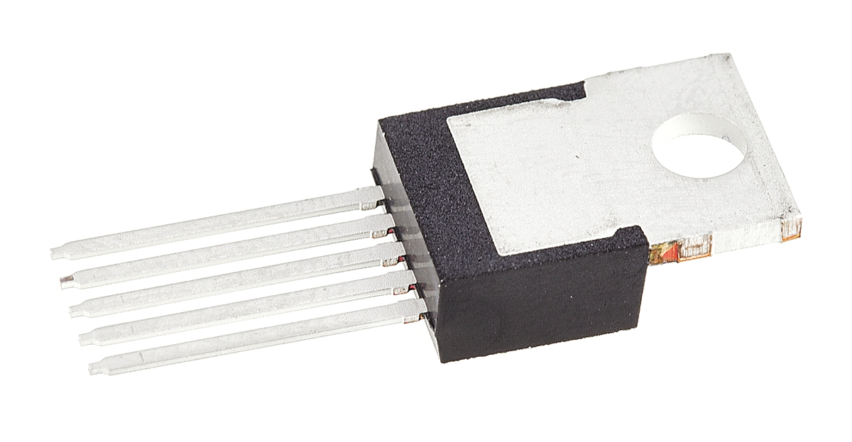 Texas Instruments, LM2576HVT-ADJ/NOPB Step-Down Switching Regulator, 1-Channel 3A Adjustable 5-Pin, TO-220