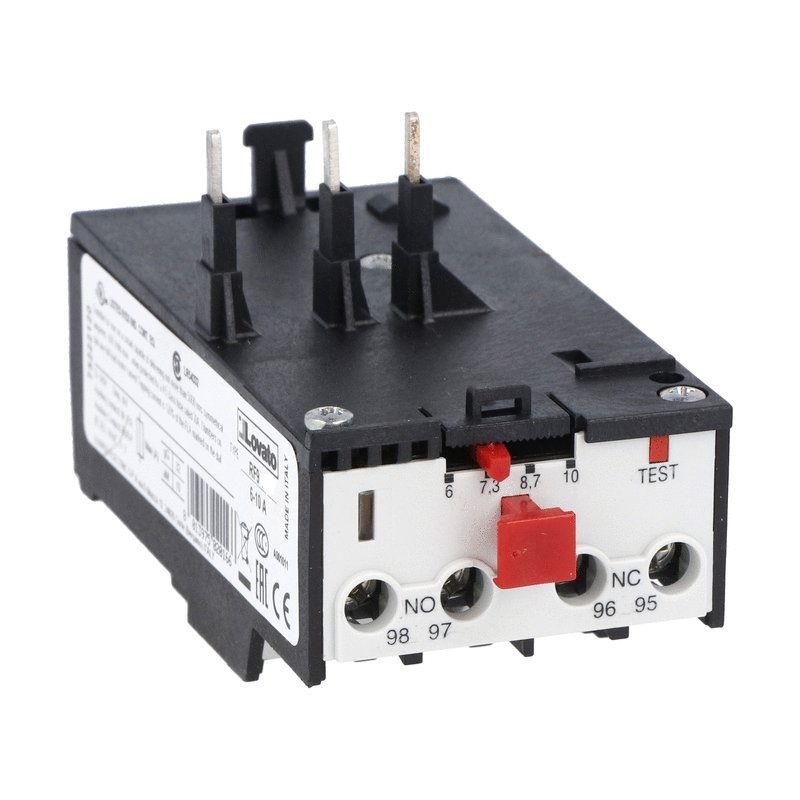 Lovato RF9 Thermal Overload Relay 1NO + 1NC, 2.2 kW, 690 Vac, 3P