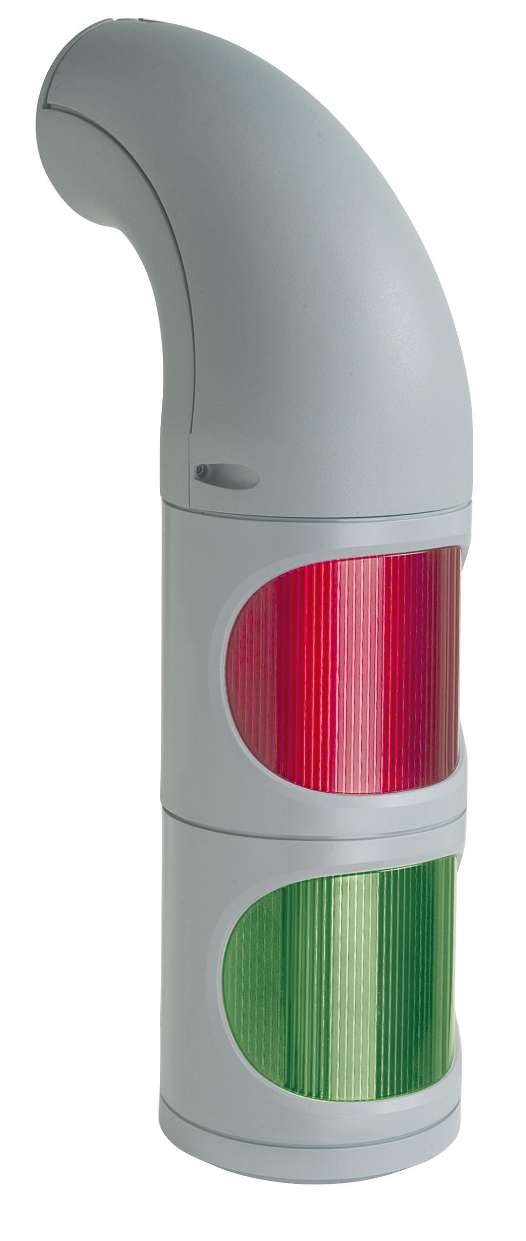 Werma 894 Series Green, Red Continuous lighting Beacon, 115 → 230 V, Wall Mount, LED Bulb
