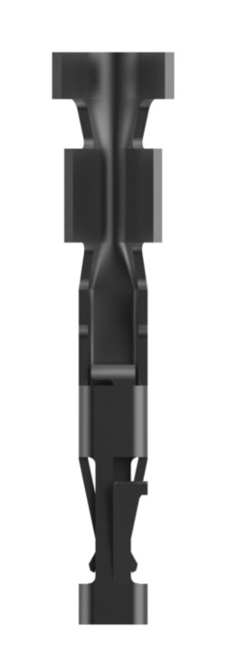 TE Connectivity Micro MATE-N-LOK Series Female Crimp Terminal, 24AWG Min, 20AWG Max