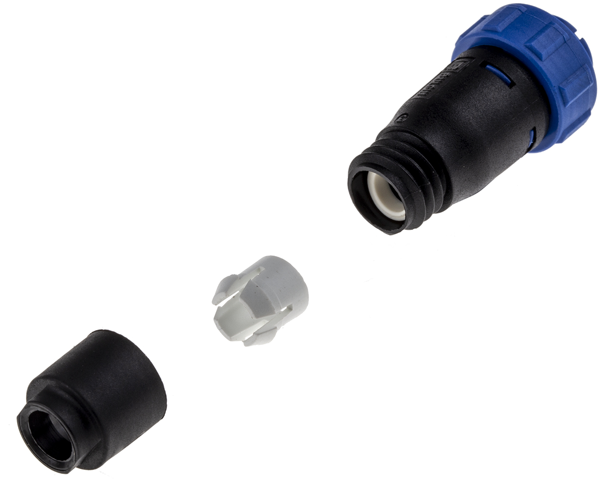 Bulgin Circular Connector, 10 Contacts, Cable, Miniature Connector, Socket, Female, IP68, Buccaneer 400 Series