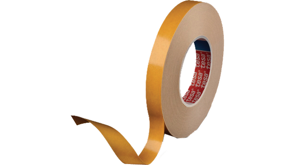 Tesa 4952 White Double Sided Plastic Tape, 1.15mm Thick, 8 N/cm, PE Foam Backing, 19mm x 5m