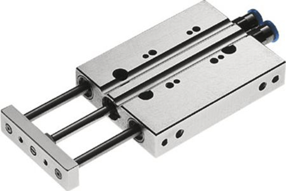 Festo Pneumatic Guided Cylinder - 189469, 10mm Bore, 15mm Stroke, DFC Series, Double Acting