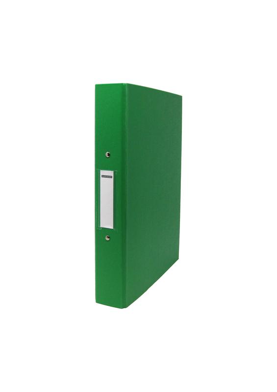 PLASTOREG Green A4 Clip File, Ring Binder