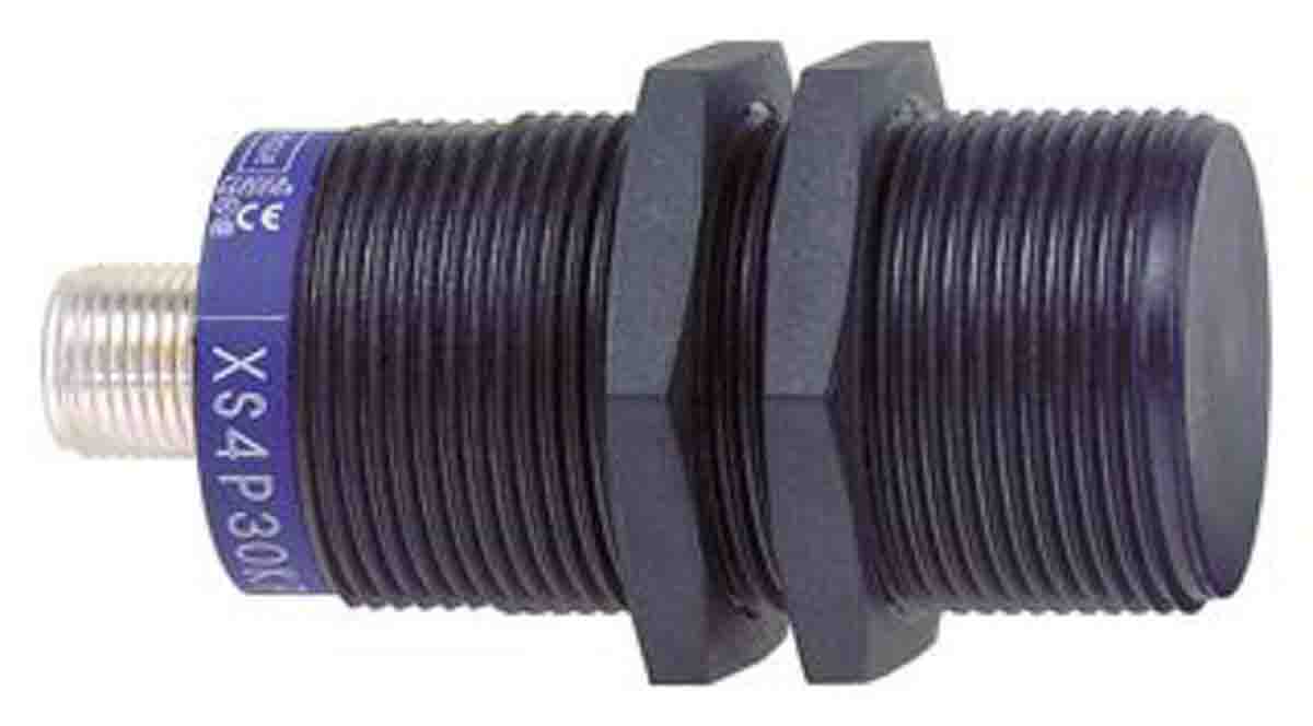 Telemecanique Sensors Inductive Barrel-Style Proximity Sensor, M30 x 1.5, 15 mm Detection, 10 → 58 V dc, 12