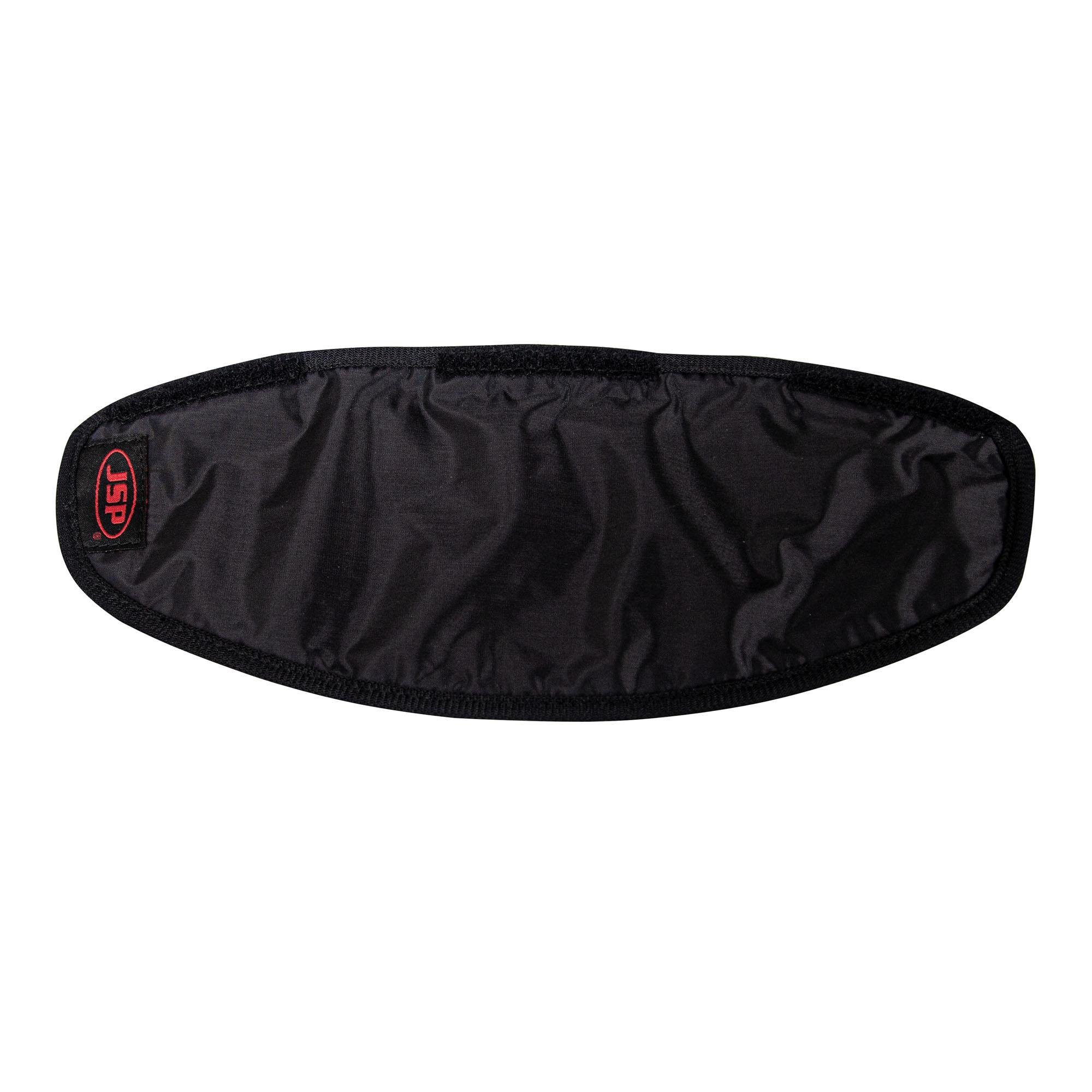 JSP Nylon, Polyester Black Hard Hat Throat Cover, EVOGuard®M FORESTRY