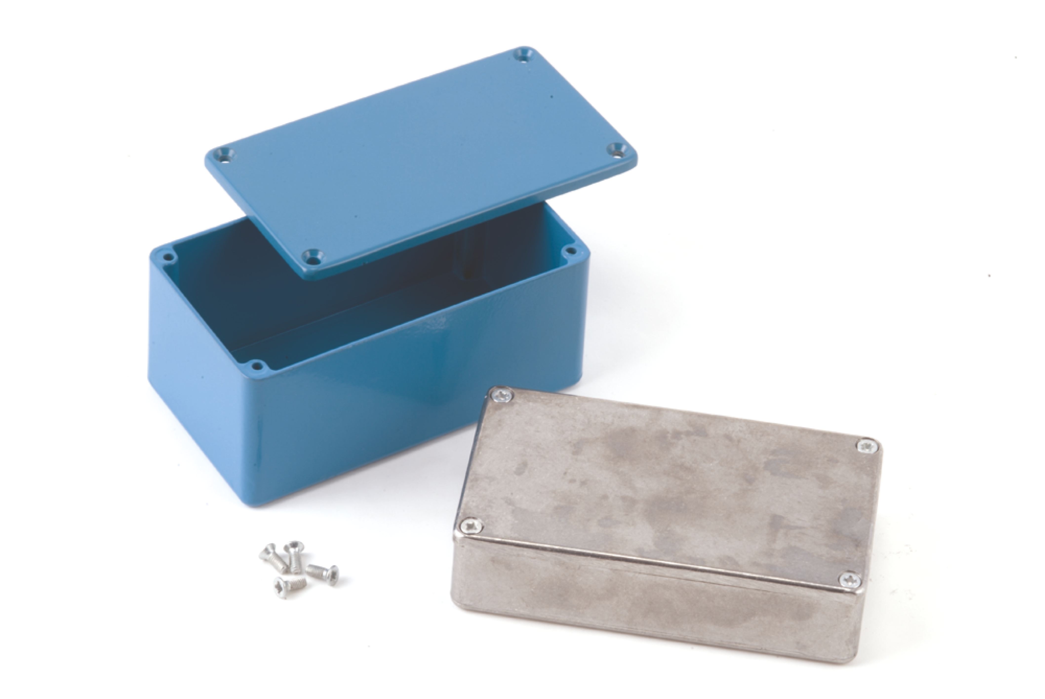 Deltron 462 Series Grey Die Cast Aluminium Enclosure, 89 x 35 x 30mm