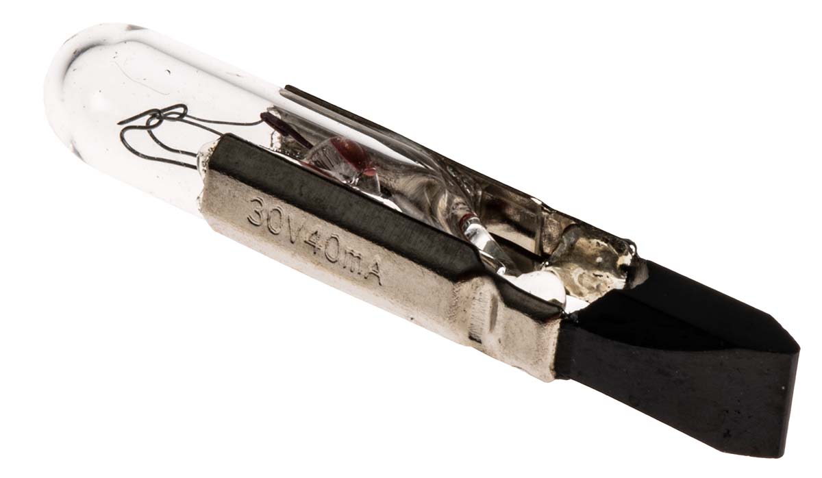 RS PRO Telephone Slide Indicator Light, Clear, 30 V, 40 mA, 6000h