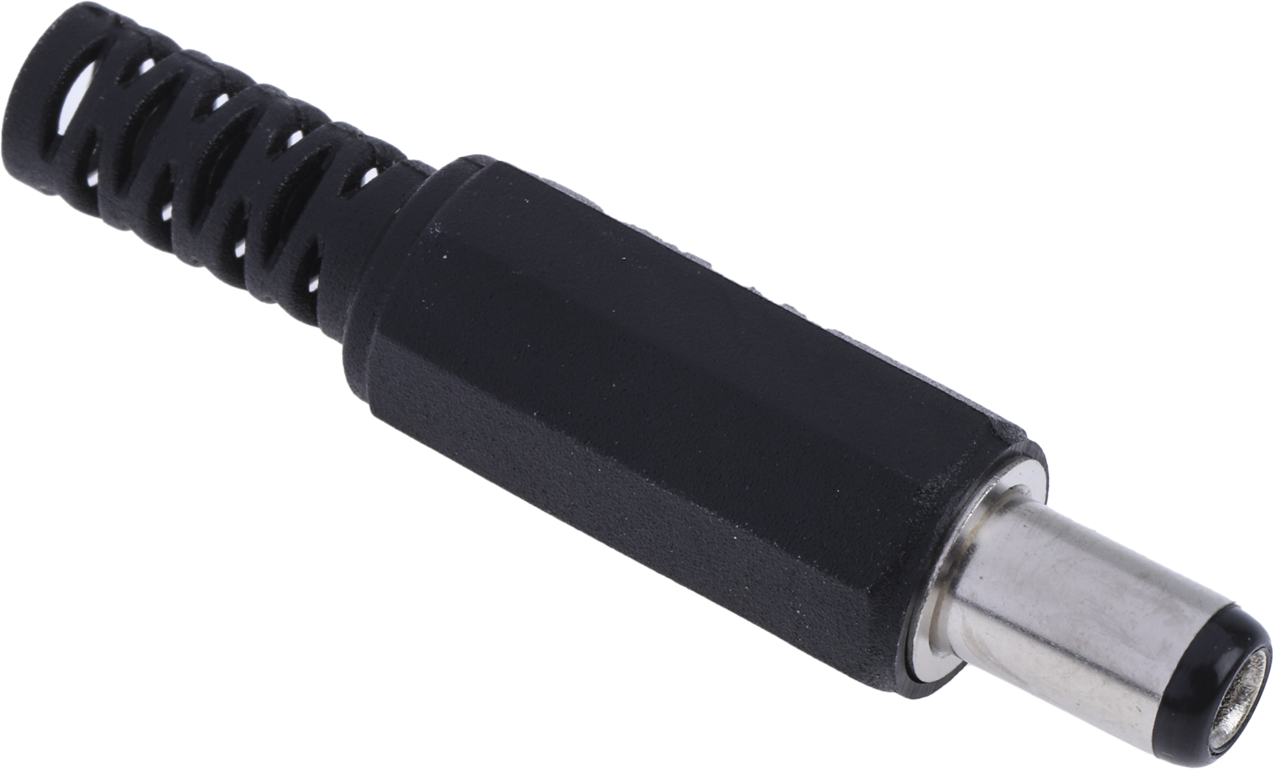 RS PRO DC Plug Rated At 1.0A, 12.0 V, Cable Mount, length 44.0mm, Nickel