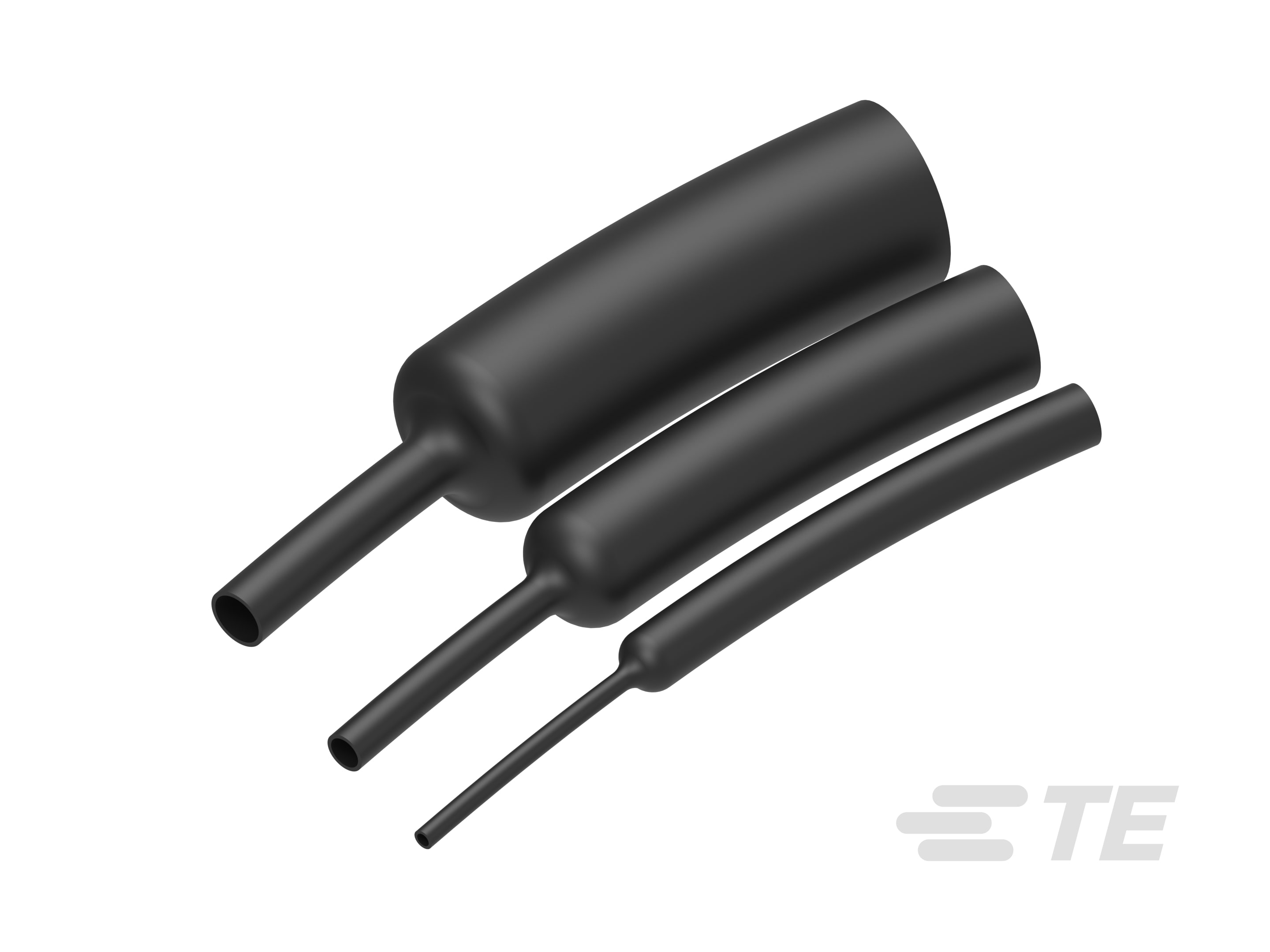 TE Connectivity Adhesive Lined Heat Shrink Tubing, Black 12mm Sleeve Dia. x 1.2m Length 0.125 Ratio, RNF-3000 Series