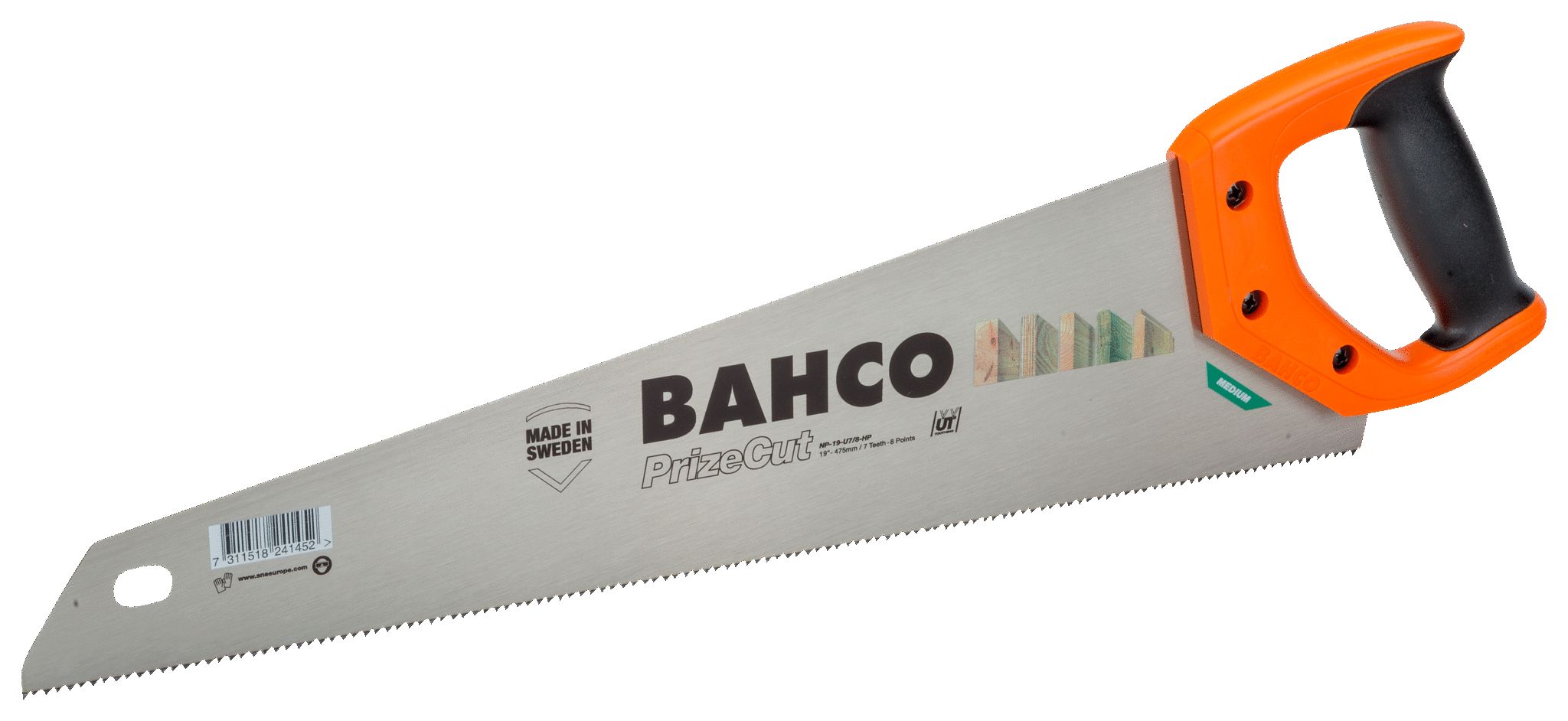 Bahco 16 in Hand Saw, 7 or 8 TPI