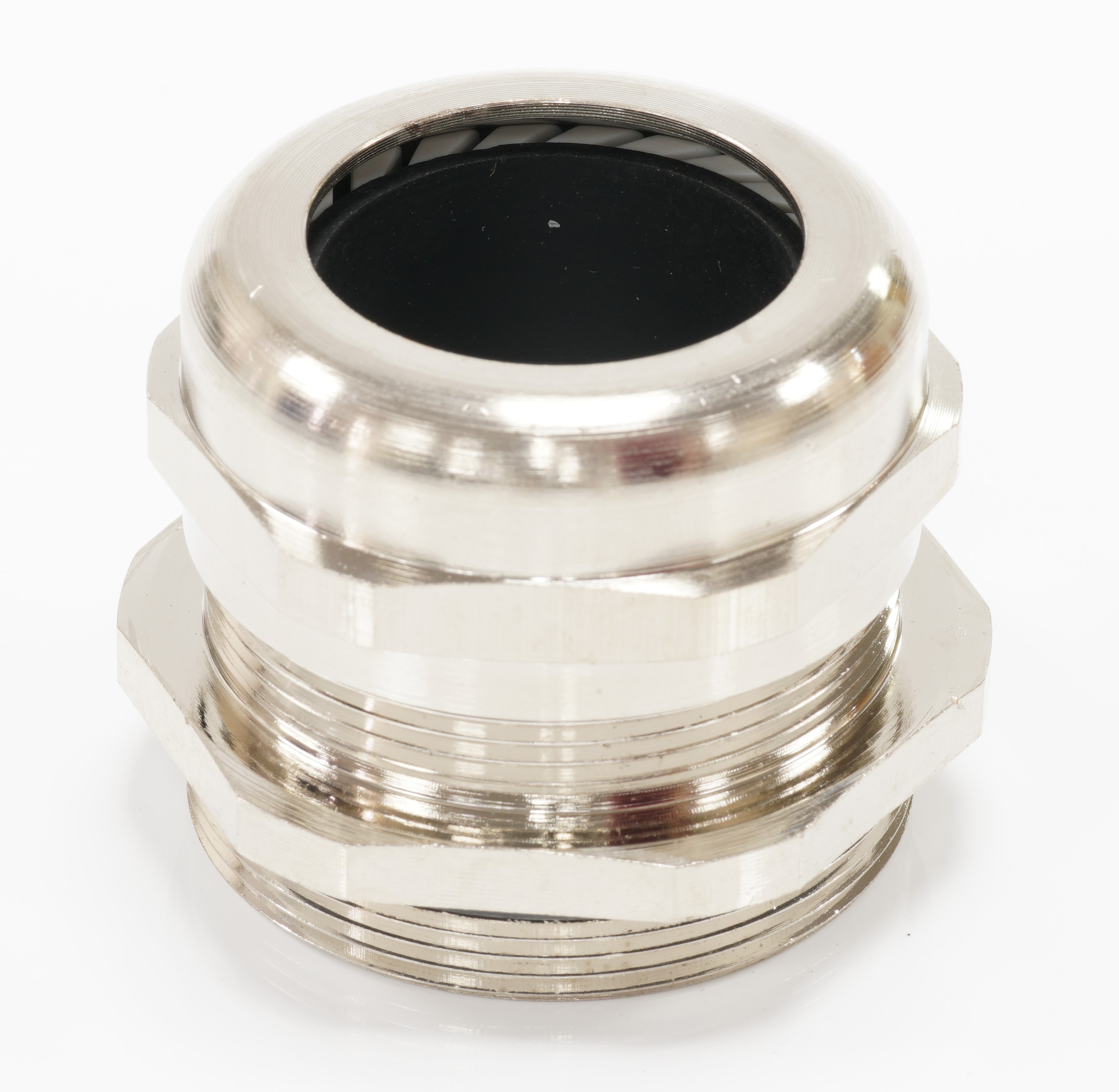RS PRO Metal Cable Gland Thread Size M50, For Use With Heavy Duty Power Connector