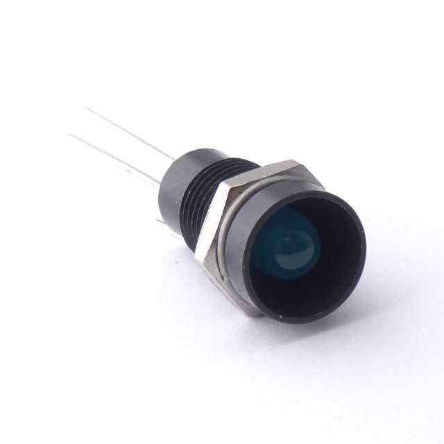 CML Innovative Technologies 1905X Series Blue Panel Mount Indicator, 3.8V, 8mm Mounting Hole Size, Lead Wires