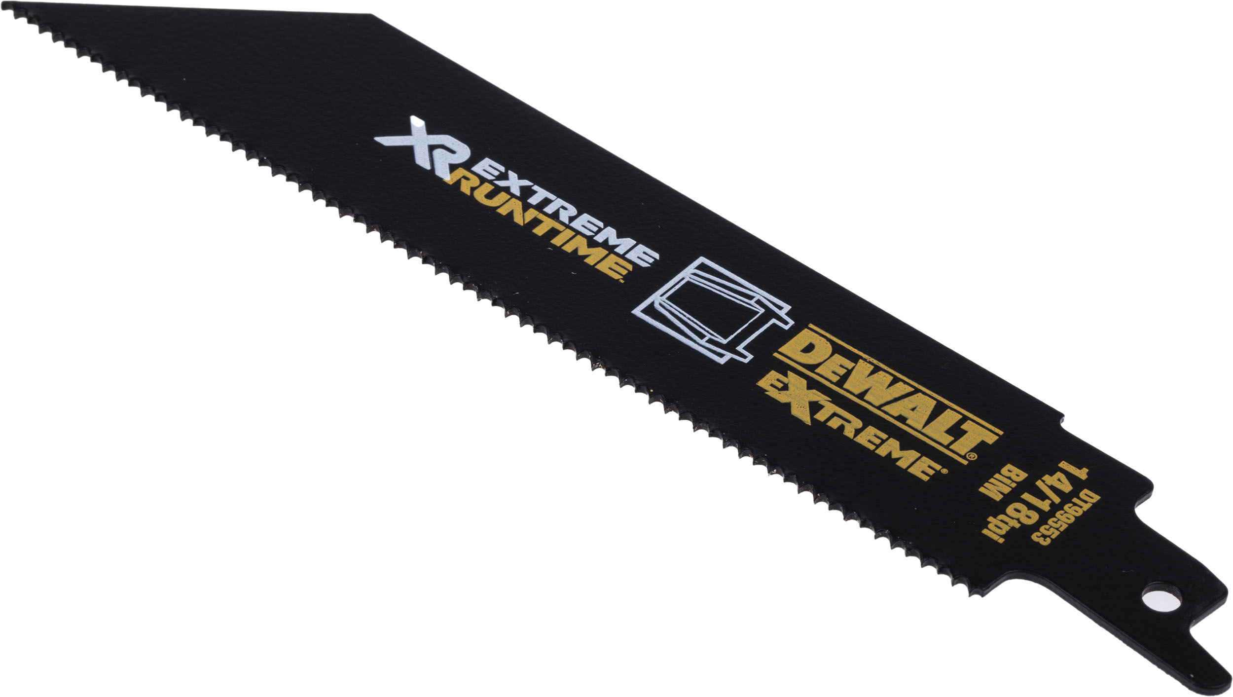 DeWALT, 14 → 18 Teeth Per Inch 156mm Cutting Length Reciprocating Saw Blade, Pack of 5