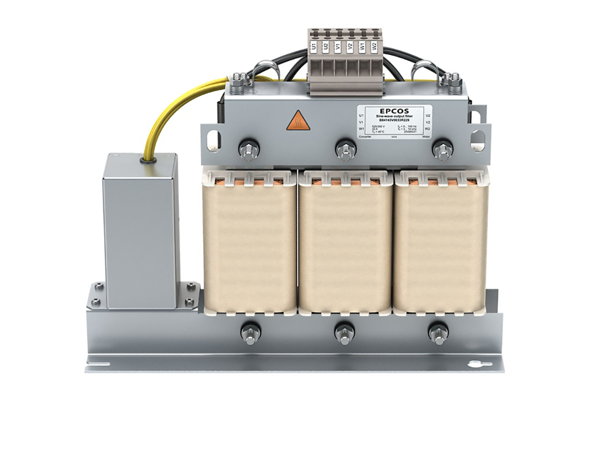 EPCOS, B84143V*R/S229 25A 300/520 V ac 50/60Hz, Wall Mount EMC Filter, Terminal Block 3 Phase