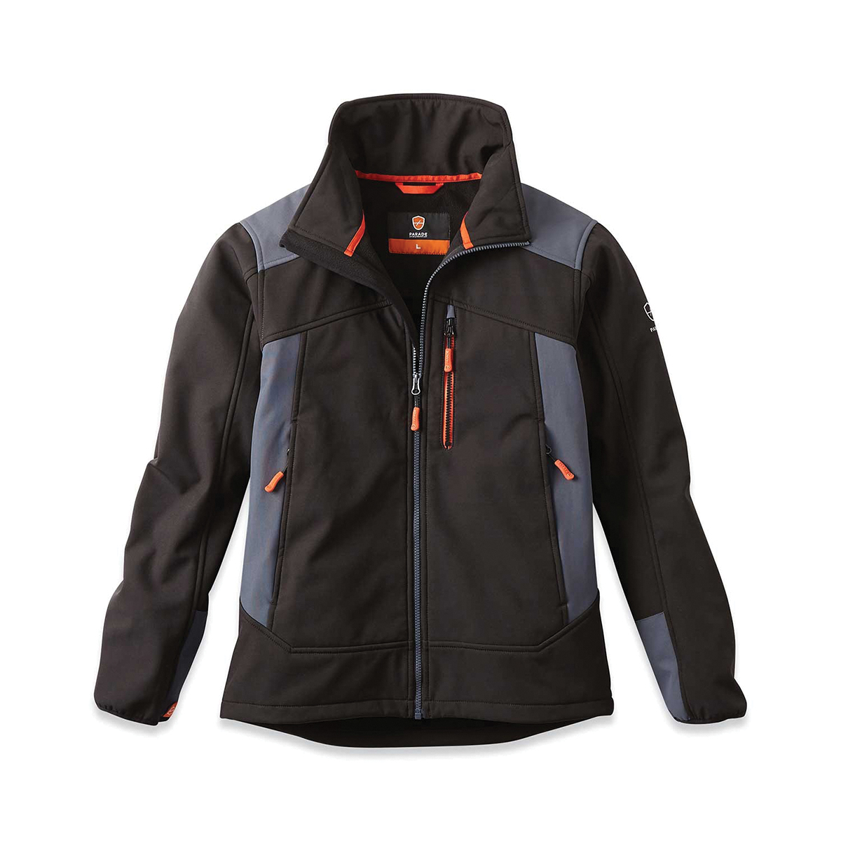 Parade OSTROV Black, Breathable, Waterproof Softshell Jacket, 3XL