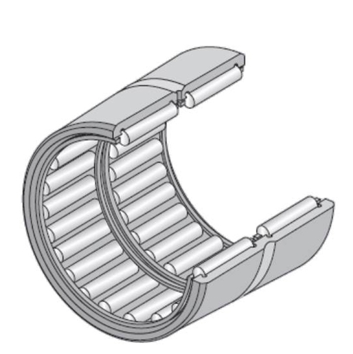 NTN RNA6907R 42 mm ID Needle Roller Bearing Needle Roller, 55 mm OD