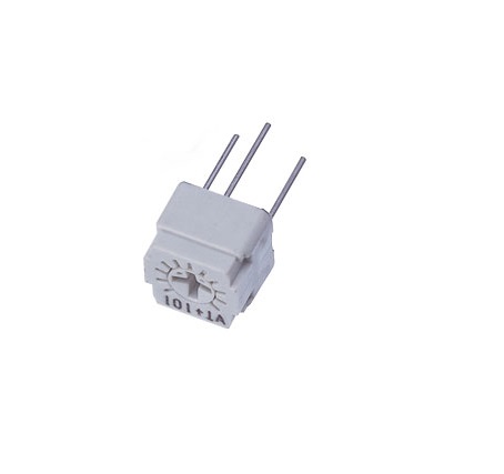 Through Hole Trimmer Potentiometer 0.5W Top Adjust Nidec Components