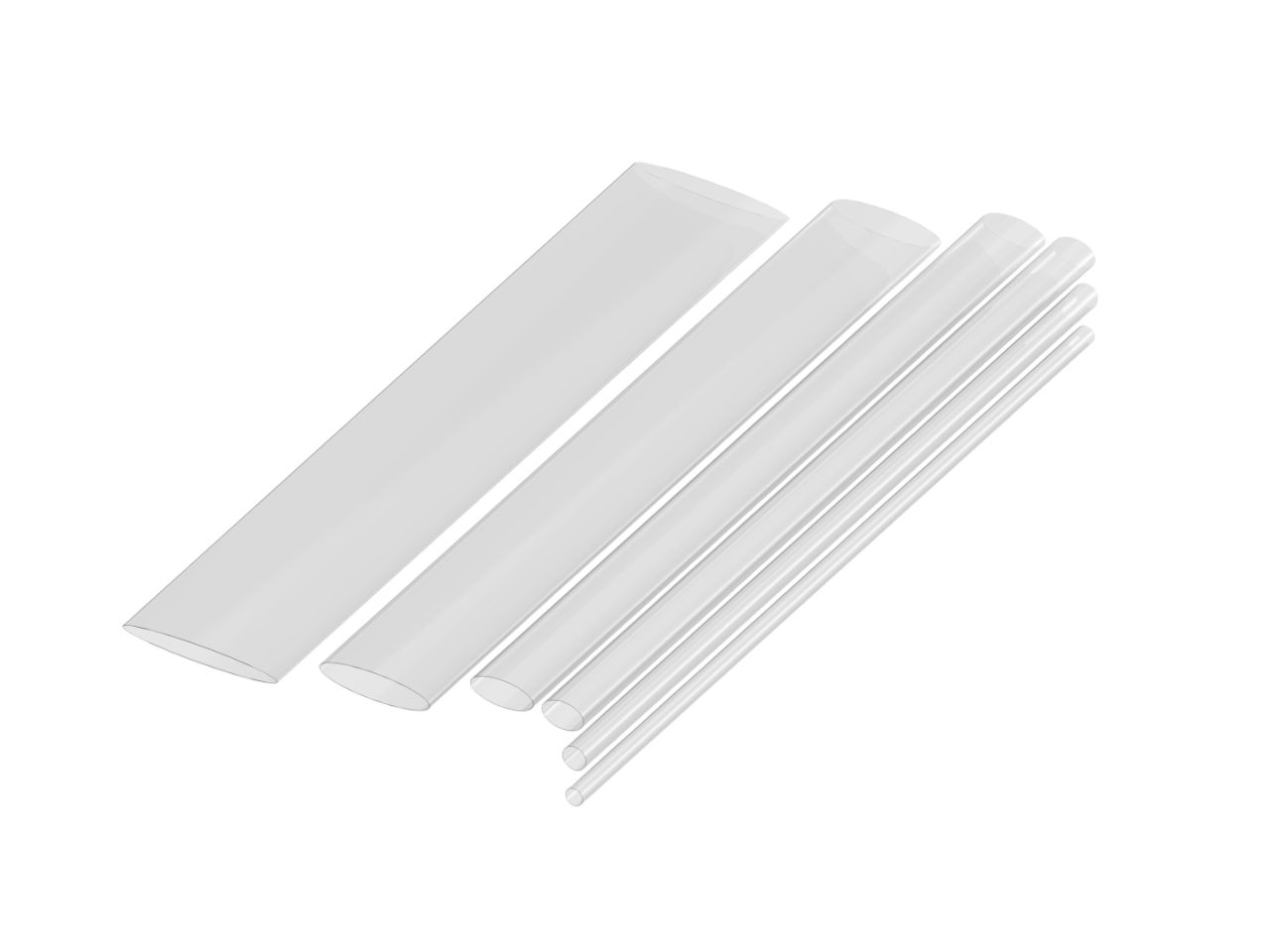 TE Connectivity Adhesive Lined Heat Shrink Tubing, Clear 24mm Sleeve Dia. x 1.2m Length 0.125 Ratio, RNF-3000 Series