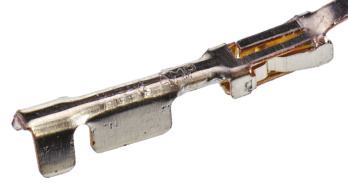 TE Connectivity AMPMODU MOD V Series Female Crimp Terminal