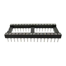 RS PRO 2.54mm Pitch 20 Way, Through Hole Turned Pin IC Dip Socket, 3A